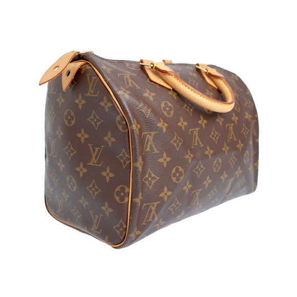 Louis Vuitton 30 Speedy Brown Monogram Handbag - Picture 1 of 9